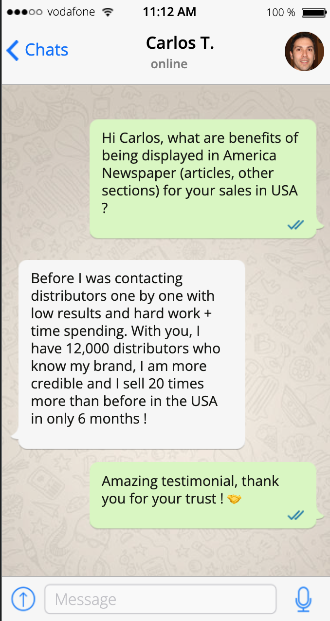 Carlos — America Awards winner testimonial